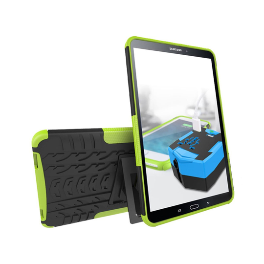 Samsung Galaxy Tab 10.1 (2016) Kotelo - Vihreä