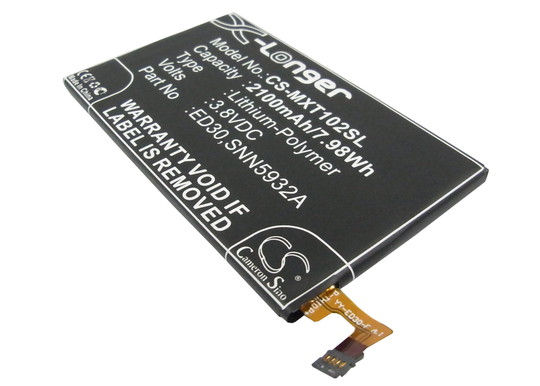 Cameron Sino tarvikeakku Motorola Moto G Moto G 4G Moto G Forte akku 2100 mAh