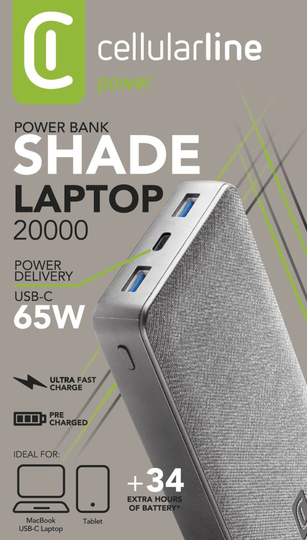 CELLULARLINE Power Bank SHADE LAPTOP 200