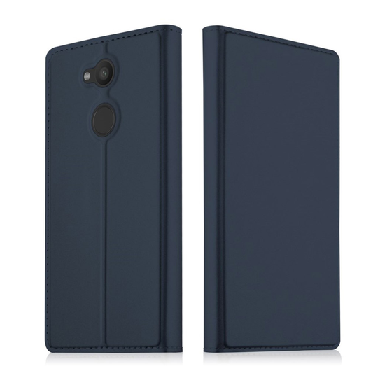 Sony Xperia L2 moderni suojakotelo - Tummansininen