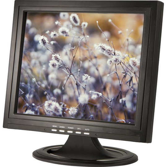 17 TFT - Värinäyttö jossa kosketusnäyttö ääni HDMI-/VGA-/USB-/AV"