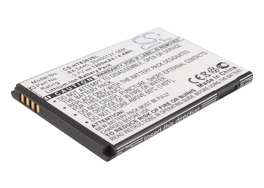 HTC HD Mini T5555 HD Mini US Photon Aria A6380 Gratia Liberty A6366 Aria A6366 Aria A6380 Liberty HD Mini T5555 yhteensopiva akku - 1100 mAh