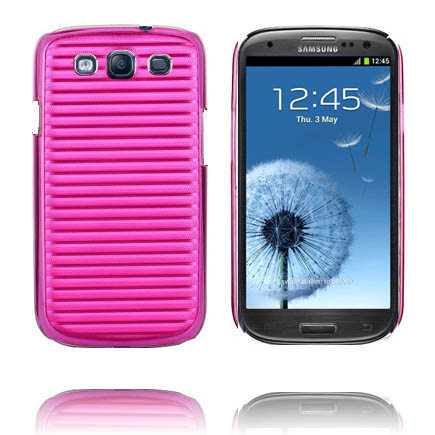 Alu Back Ver. II (Kuuma Pinkki) Samsung Galaxy S3 Suojakuori