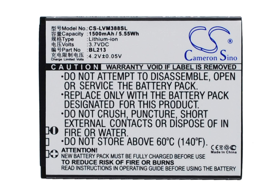 Lenovo MA388 MA388A akku 1500 mAh