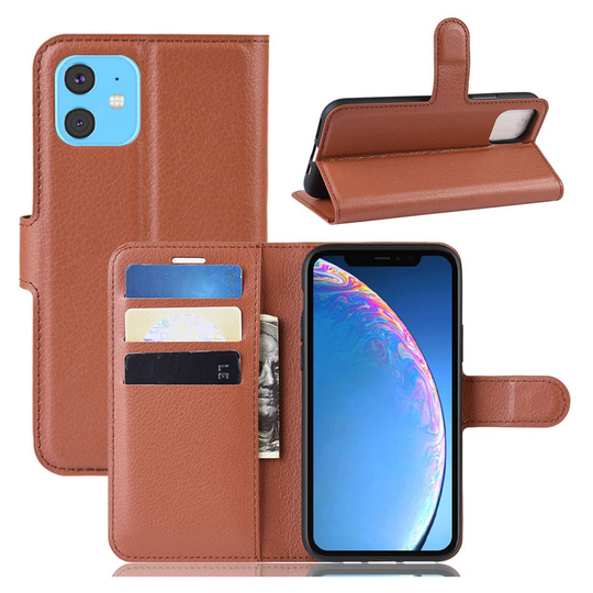 Classic iPhone 11 kotelot - Ruskea
