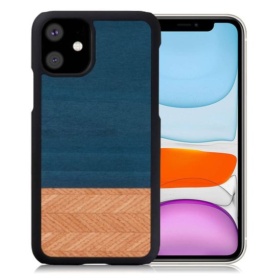 Man&Wood premium case for iPhone 11 - Denim