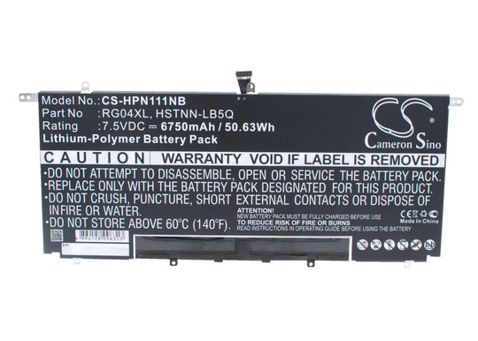 HP Spectre 13-3000 Spectre 13t-3000 TPN-F111 akku 6750 mAh