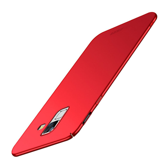 Samsung Galaxy J6 (2018) MOFI Ohut Himmeä Kilpi Takasuoja Kuori - Punainen