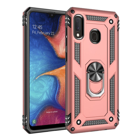 Bofink Combat Samsung Galaxy A20e kuoret - Ruusukulta
