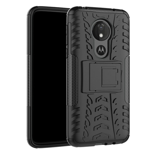 Offroad Motorola Moto G7 Power kuoret - Musta
