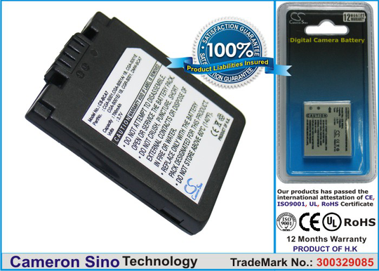 Panasonic CGA-S001 CGA-S001A/1B CGA-S001E CGA-S001E/1B CGR-S001 DMW-BCA7 yhteensopiva akku 700 mAh