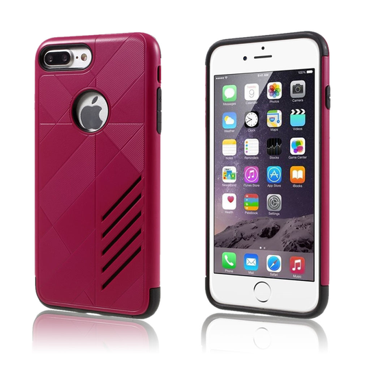 Absalon Phone 7 Plus / 8 Plus Joustava Hybridi Kuori - Violetti