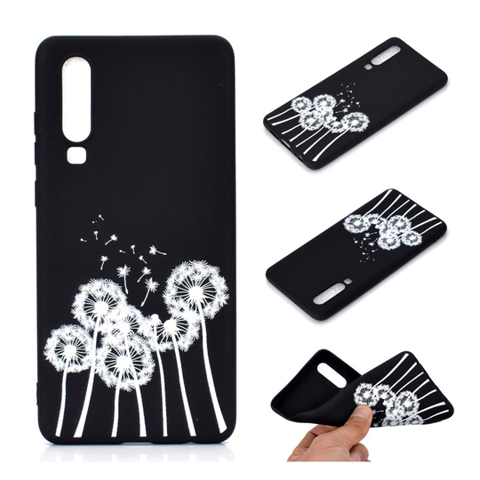 Huawei P30 matte pattern case - Dandelion