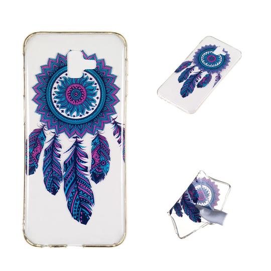 Samsung Galaxy J6 Plus (2018) kuvioitu geeli suojakotelo - Tribal Unisieppari