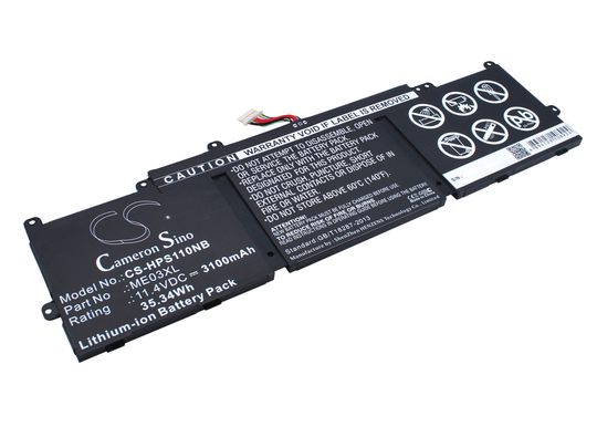 HP 11-D001TU 11-D002TU 11-D003TU akku 3100 mAh