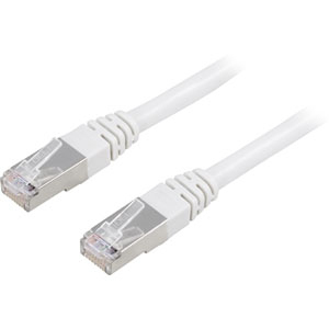 F/UTP Cat6 Suojattu Laitekaapeli, 10m, 250MHz, Delta-sertifioitu, LSZH, Valkoinen