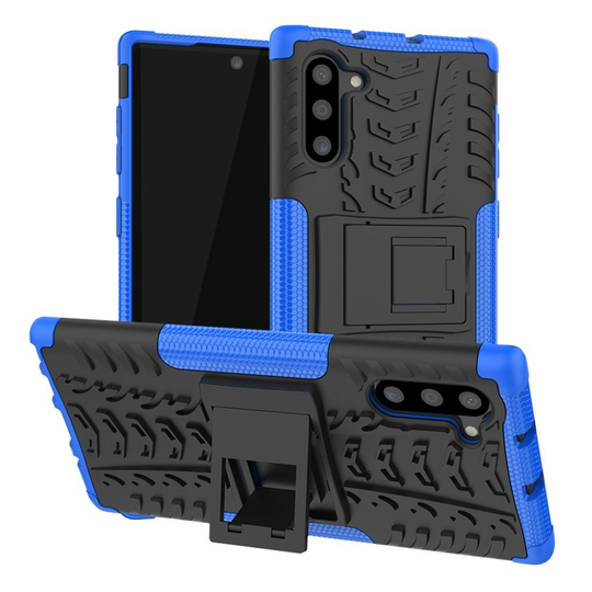 Offroad Samsung Galax Note 10 kuoret - Musta / Sininen