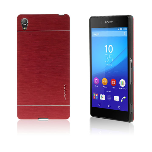 Motomo Sony Xperia Z3+ Kuori - Punainen