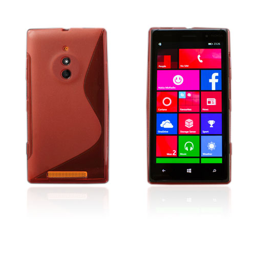 Lagerlöf (Punainen) Nokia Lumia 830 Suojakuori