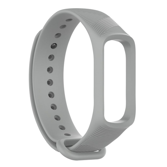 Samsung Galaxy Fit e twill design silicone watch band - Grey