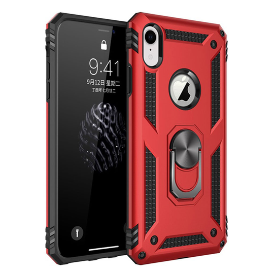 Bofink Combat iPhone Xr kuoret - Punainen