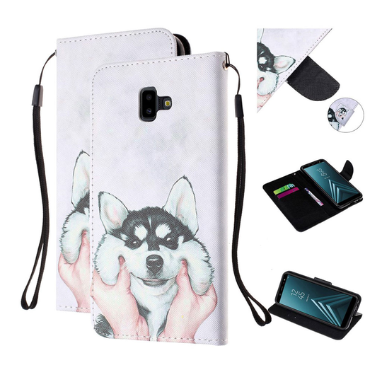 Samsung Galaxy J6 Plus (2018) pattern leather case - Dog