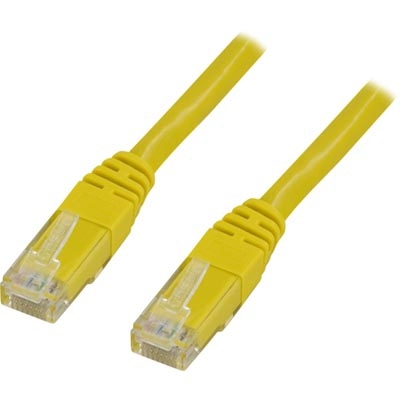 U/UTP Cat6 Laitekaapeli, 20m, 250MHz, Delta-sertifioitu, LSZH, Keltainen