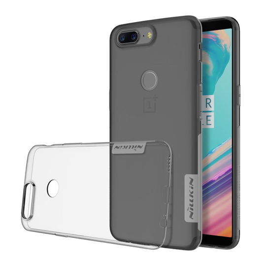 NILLKIN OnePlus 5T design suojakuori - Harmaa
