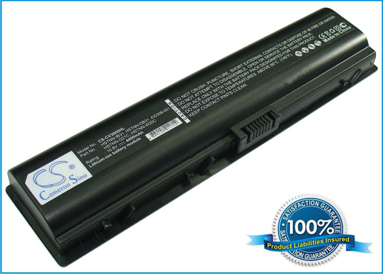HP Pavilion DV2000 Pavilion DV6000 Pavilion DV6100 Pavilion DV6200 DV6400 DV6500 Pavilion dv2000t Pavilion dv6000t Pavilion dv2000z Pavilion dv6000z akku 4400 mAh