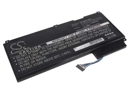 Samsung QX310 QX410 QX510 akku 5900 / 65.49Wh mAh - Musta