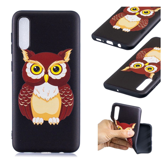 Samsung Galaxy A50 embossment case - Lovely Owl