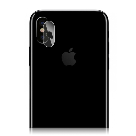 iPhone XS HAT PRINCE karkaistu lasi kamera linssin suojakalvo - Transparentti