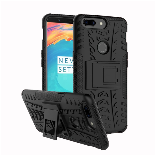 OnePlus 5T kestävä suojakuori - Musta