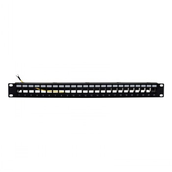 TELEVES 19" 1RU 24XRJ45 KAAP. KANNATIN