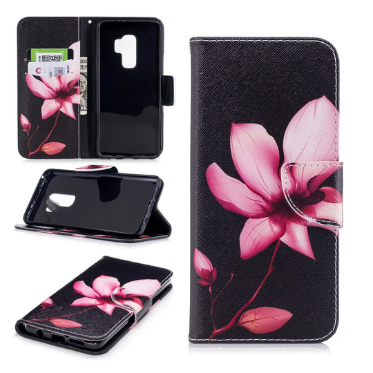 Samsung Galaxy S9 Plus trendikäs suojakotelo - Eleganttinen kukka