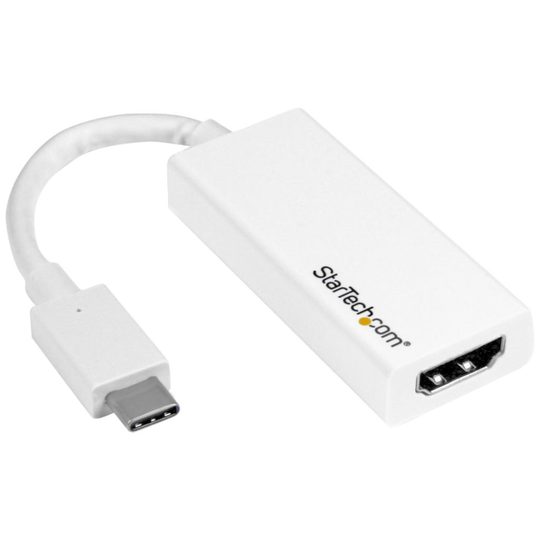 STARTECH USB-C To HDMI Adapter - White -