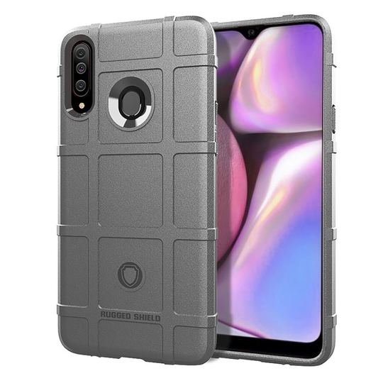 Rugged Shield Samsung Galaxy A20s kuoret - Harmaa