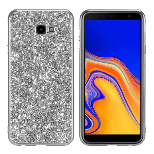 Glitter Samsung Galaxy J4 Plus (2018) kuoret - Hopea