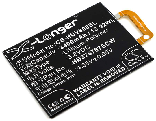Huawei Honor V8 Honor V8 Premium KNT-AL10 akku 3400mAh