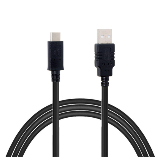 Universaali CY UC-312 8 metrinen USB-C 3.1 type C USB-C to USB 2.0 male data johto kaapeli - Musta
