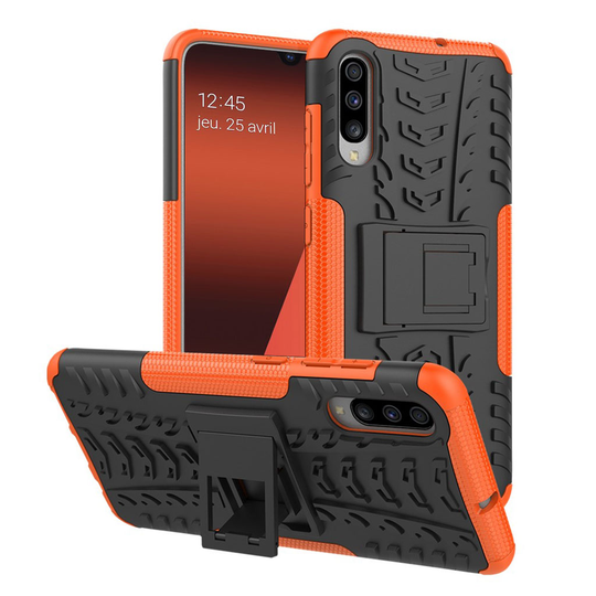Samsung Galaxy A70 tyre hybrid case - Orange