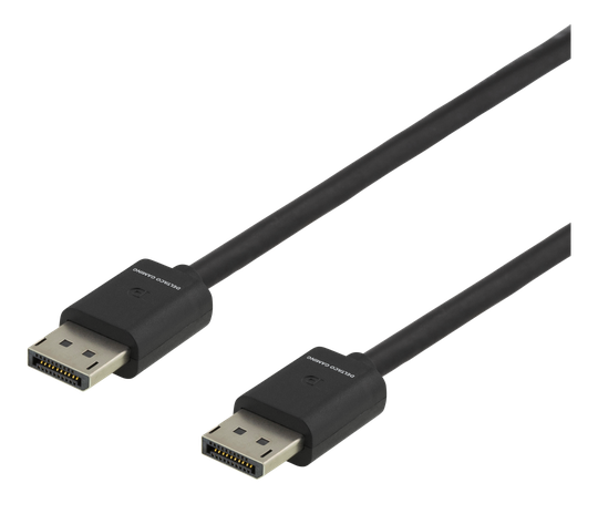DisplayPort 1.4 -kaapeli, 7680 X 4320 Taajuudella 60 Hz, DSC 1.2, HBR3, 2 M, Musta