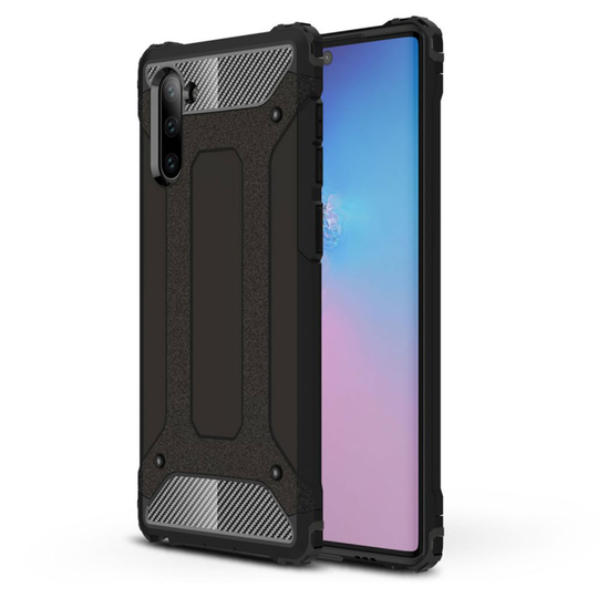 Armour Guard Samsung Galaxy Note 10 kuoret - Musta