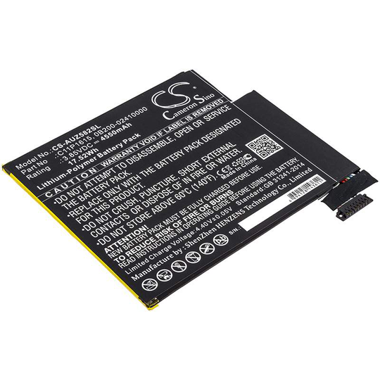 Asus P00J Zenpad Z8S ZT582KL akku 4550mAh