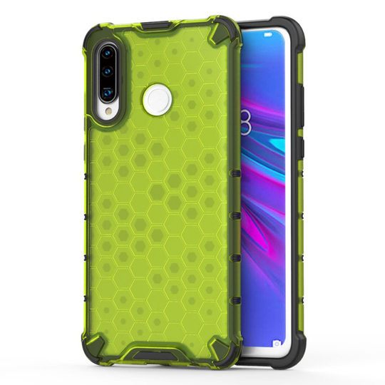 Bofink Honeycomb Huawei P30 Lite kuoret - Vihreä