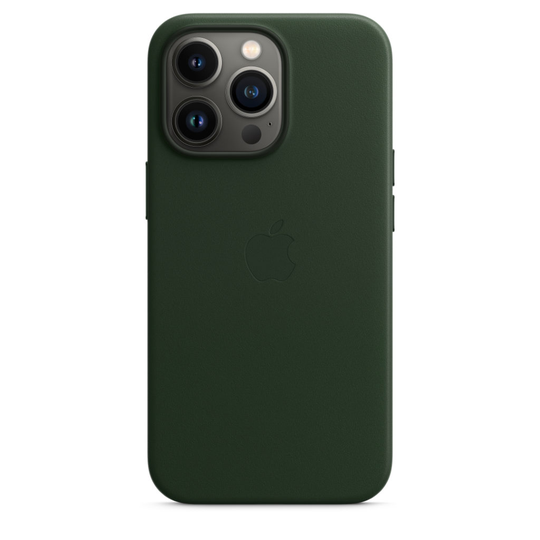 APPLE IPhone 13 Pro Lth Case MgSf Green