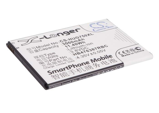 Huawei Ascend G750 Ascend G750-T00 Ascend G750-T01 akku 3000 mAh