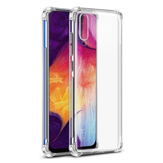 IMAK Samsung Galaxy A70 shockproof case - Transparent
