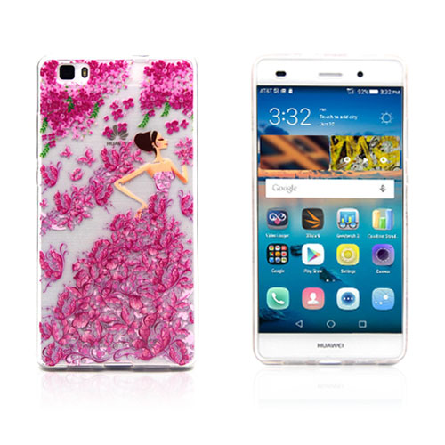 Westergaard Huawei Ascend P8 Lite Kuori - Nainen Ja Perhonen
