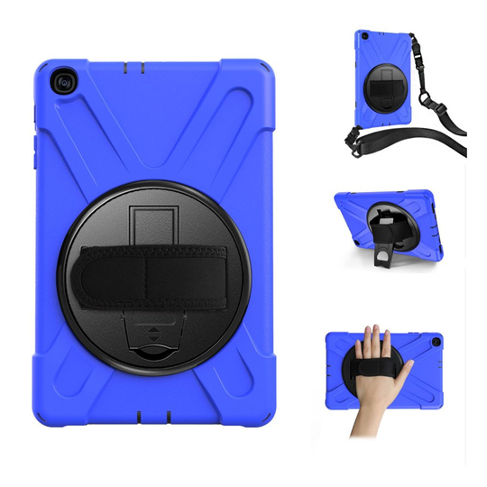 Samsung Galaxy Tab A 10.1 (2019) 360 degree silicone combo case - Blue